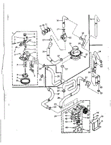 Water System parts for Kenmore Washer 110.6614901 (1106614901, 110 6614901) from AppliancePartsPros.com
