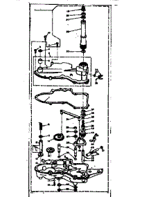 Worm Gear parts for Kenmore Washer 110.6702501 (1106702501, 110 6702501) from AppliancePartsPros.com