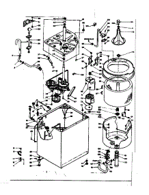 Machine Sub-Assembly parts for Kenmore Washer 110.6703503 (1106703503, 110 6703503) from AppliancePartsPros.com