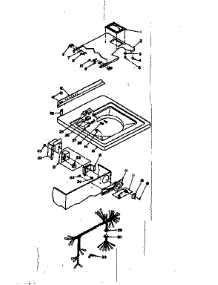 Top And Control Assembly parts for Kenmore Washer 110.6704051 (1106704051, 110 6704051) from AppliancePartsPros.com