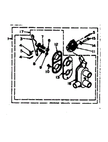 Two Way Valve Assembly parts for Kenmore Washer 110.6705651 (1106705651, 110 6705651) from AppliancePartsPros.com