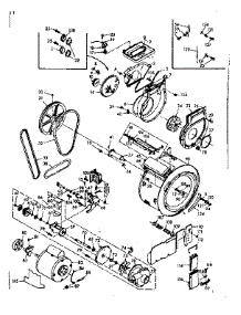 Blower, Cylinder, Pump And Motor parts for Kenmore Washer Dryer Combo 110.6709703 (1106709703, 110 6709703) from AppliancePartsPros.com