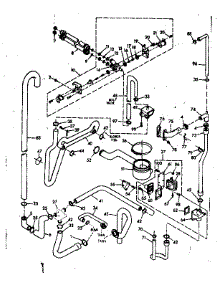 Water System parts for Kenmore Washer Dryer Combo 110.6710790 (1106710790, 110 6710790) from AppliancePartsPros.com