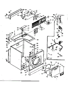 Machine Sub-Assembly parts for Kenmore Dryer 110.6717502 (1106717502, 110 6717502) from AppliancePartsPros.com