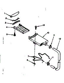 Filter Assembly parts for Kenmore Washer 110.6733103 (1106733103, 110 6733103) from AppliancePartsPros.com
