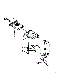 Filter Assembly parts for Kenmore Washer 110.6733407 (1106733407, 110 6733407) from AppliancePartsPros.com