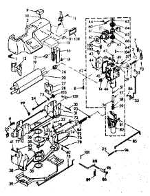 Wringer And Wringer Gear Case Assembly parts for Kenmore Washer 110.6801312 (1106801312, 110 6801312) from AppliancePartsPros.com