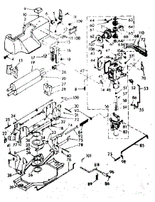 Wringer And Wringer Gear Case Assembly parts for Kenmore Washer 110.6802901 (1106802901, 110 6802901) from AppliancePartsPros.com
