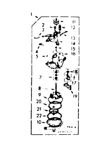 Pump Assembly parts for Kenmore Washer 110.6803101 (1106803101, 110 6803101) from AppliancePartsPros.com