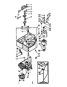 Drive System parts for Kenmore Washer 110.6804210 (1106804210, 110 6804210) from AppliancePartsPros.com