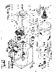 Machine Sub-Assembly parts for Kenmore Washer 110.6805830 (1106805830, 110 6805830) from AppliancePartsPros.com