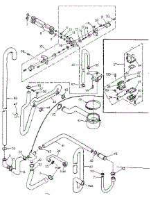 Water System parts for Kenmore Washer Dryer Combo 110.6809500 (1106809500, 110 6809500) from AppliancePartsPros.com