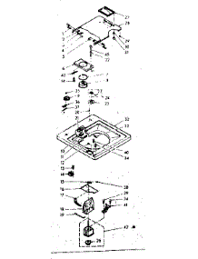 Top And Control parts for Kenmore Washer 110.6814220 (1106814220, 110 6814220) from AppliancePartsPros.com