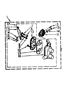 Two Way Valve Assembly parts for Kenmore Washer 110.6904553 (1106904553, 110 6904553) from AppliancePartsPros.com