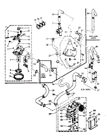 Top & Console Assembly parts for Kenmore Washer 110.6904600 (1106904600, 110 6904600) from AppliancePartsPros.com