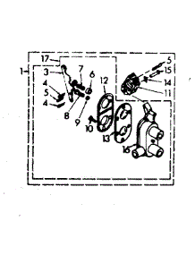 Two Way Valve Assembly parts for Kenmore Washer 110.6905501 (1106905501, 110 6905501) from AppliancePartsPros.com