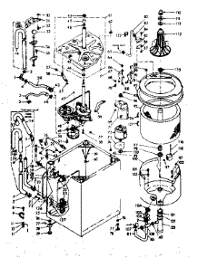 Machine Sub-Assembly parts for Kenmore Washer 110.6905504 (1106905504, 110 6905504) from AppliancePartsPros.com