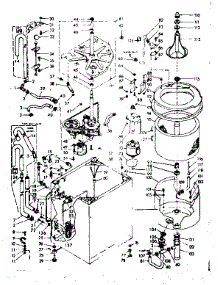 Machine Sub-Assembly parts for Kenmore Washer 110.6905551 (1106905551, 110 6905551) from AppliancePartsPros.com