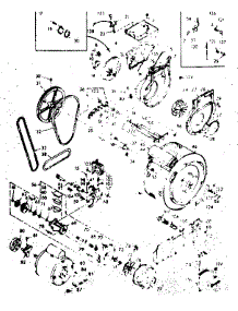 Blower, Cylinder, Pump And Motor parts for Kenmore Washer Dryer Combo 110.6909500 (1106909500, 110 6909500) from AppliancePartsPros.com