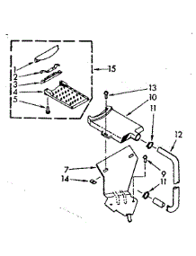 Filter Assembly parts for Kenmore Washer 110.7004406 (1107004406, 110 7004406) from AppliancePartsPros.com
