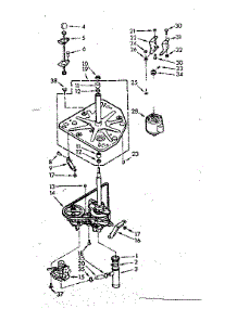 Drive System parts for Kenmore Washer 110.7005661 (1107005661, 110 7005661) from AppliancePartsPros.com