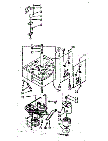 Drive System parts for Kenmore Washer 110.7005902 (1107005902, 110 7005902) from AppliancePartsPros.com