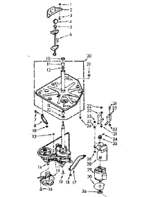 Drive System parts for Kenmore Washer 110.7014651 (1107014651, 110 7014651) from AppliancePartsPros.com