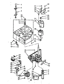 Drive System parts for Kenmore Washer 110.7015800 (1107015800, 110 7015800) from AppliancePartsPros.com