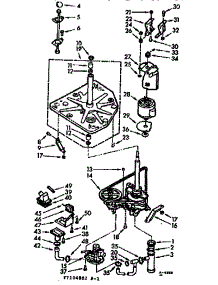 Drive System parts for Kenmore Washer 110.7104852 (1107104852, 110 7104852) from AppliancePartsPros.com