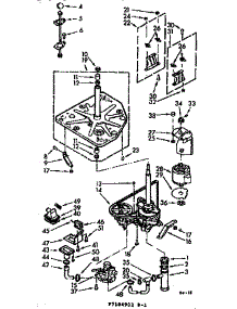 Drive System parts for Kenmore Washer 110.7104951 (1107104951, 110 7104951) from AppliancePartsPros.com