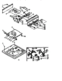 Top And Console Assm parts for Kenmore Washer 110.71431200 (11071431200, 110 71431200) from AppliancePartsPros.com