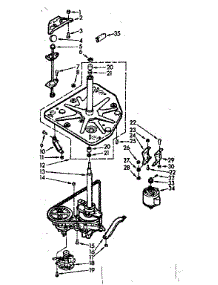 Drive System parts for Kenmore Washer 110.7204611 (1107204611, 110 7204611) from AppliancePartsPros.com