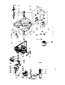 Drive System parts for Kenmore Washer 110.7204801 (1107204801, 110 7204801) from AppliancePartsPros.com