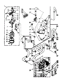 Water System parts for Kenmore Washer 110.7204902 (1107204902, 110 7204902) from AppliancePartsPros.com