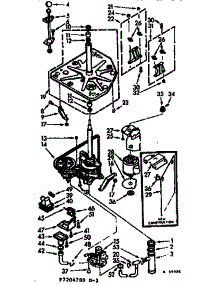 Drive System parts for Kenmore Washer 110.7205700 (1107205700, 110 7205700) from AppliancePartsPros.com
