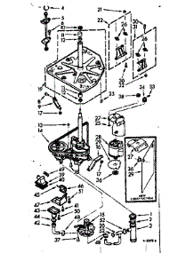 Drive System parts for Kenmore Washer 110.7205800 (1107205800, 110 7205800) from AppliancePartsPros.com