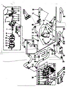 Water System parts for Kenmore Washer 110.7205903 (1107205903, 110 7205903) from AppliancePartsPros.com