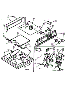 Top And Console Assembly parts for Kenmore Washer 110.7215650 (1107215650, 110 7215650) from AppliancePartsPros.com