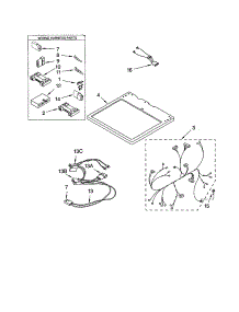 Dryer parts for Kenmore Dryer 110.73064102 (11073064102, 110 73064102) from AppliancePartsPros.com