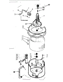 Tub And Basket Assembly parts for Kenmore Washer 110.7315612 (1107315612, 110 7315612) from AppliancePartsPros.com