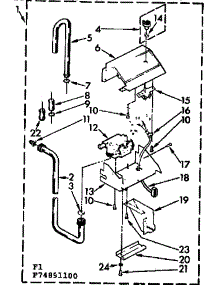 Optional Permanent Installation Conversion Kit No. 358683 parts for Kenmore Washer 110.74891200 (11074891200, 110 74891200) from AppliancePartsPros.com