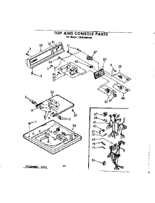 Top And Console Parts parts for Kenmore Washer 110.81060100 (11081060100, 110 81060100) from AppliancePartsPros.com