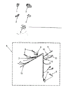 Wiring Harness Parts parts for Kenmore Washer 110.81362200 (11081362200, 110 81362200) from AppliancePartsPros.com