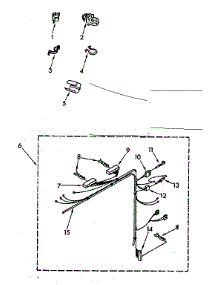 Wiring Harness Parts parts for Kenmore Washer 110.81362710 (11081362710, 110 81362710) from AppliancePartsPros.com