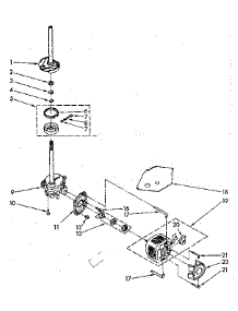 Brake, Clutch, Gearcase, Motor And Pump Parts parts for Kenmore Washer 110.81375200 (11081375200, 110 81375200) from AppliancePartsPros.com