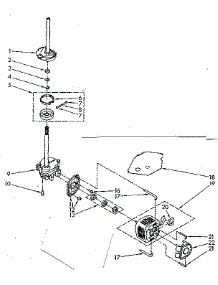 Brake, Clutch, Gearcase, Motor And Pump Parts parts for Kenmore Washer 110.81375860 (11081375860, 110 81375860) from AppliancePartsPros.com