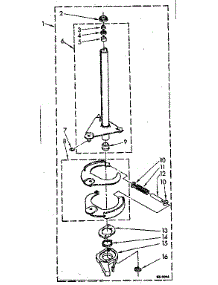 Brake And Drive Tube Parts parts for Kenmore Washer 110.81476200 (11081476200, 110 81476200) from AppliancePartsPros.com