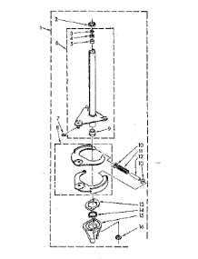 Brake And Drive Tube Parts parts for Kenmore Washer 110.81476310 (11081476310, 110 81476310) from AppliancePartsPros.com