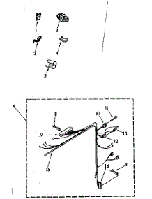 Wiring Harness Parts parts for Kenmore Washer 110.81850100 (11081850100, 110 81850100) from AppliancePartsPros.com