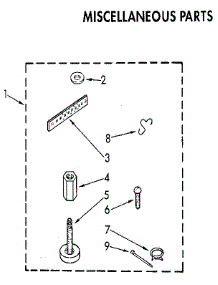Miscellaneous parts for Kenmore Washer 110.81864730 (11081864730, 110 81864730) from AppliancePartsPros.com
